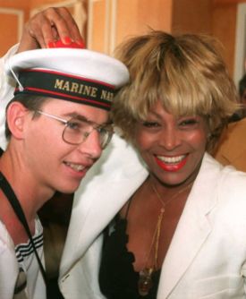Tina Turner - receiving honorary citizenship of Villefranche sûr Mer - 3