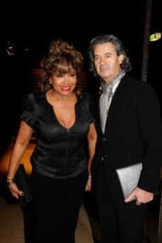 Tina Turner & Erwin Bach at Armani Privé Fashion Show - 25 January 2010