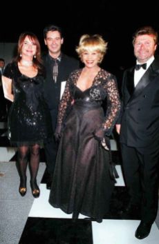 Tina Turner & Erwin Bach at Cartier "So Pretty" perfume launch - Paris 11 October 1995