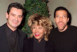 Tina Turner, Erwin Bach & Lionel Richie at Tina's birthday party in Zurich - 26 November 1998