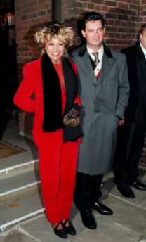 Tina Turner & Erwin Bach - Roger Davies Wedding - December 1996