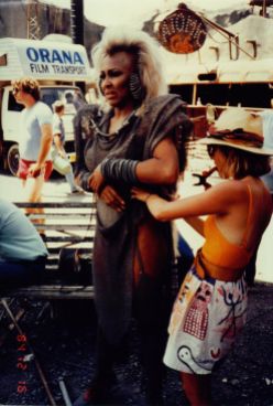 Mad Max Thunderdome - Tina Turner - Shooting on Location 1985 7
