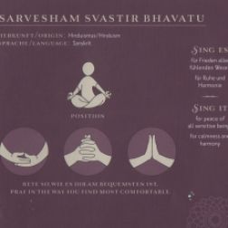 Sarvesham Svastir Bhavatu - Peace Mantra - Children Beyond 2011 - Booklet