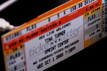 Tina Turner Kansas City Ticket by Nate