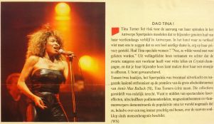 Tina Turner - Foreign Affair opening night - newspaper clipping (4)