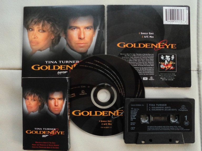 Tina Turner - GoldenEye - Releases