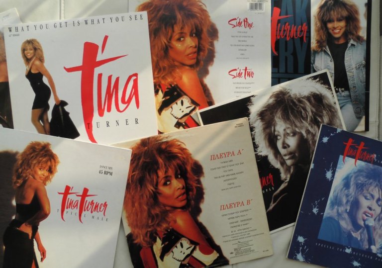 Tina Turner - Break Every Rule - Collage