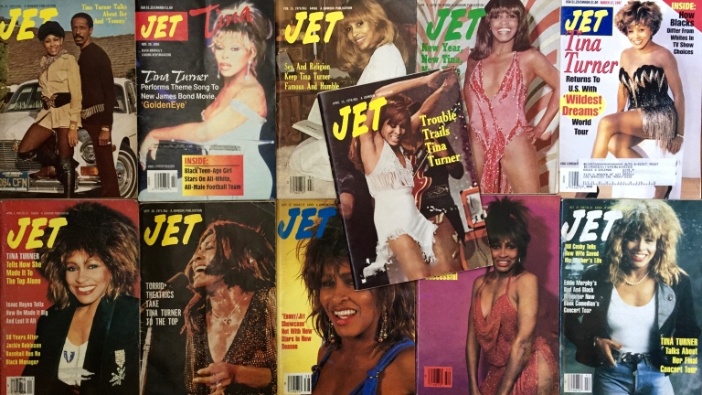 Tina Turner Jet Magazines